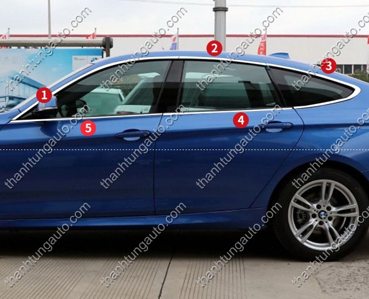 Nẹp viền khung kính BMW F34 GT320-GT328 2013-2018