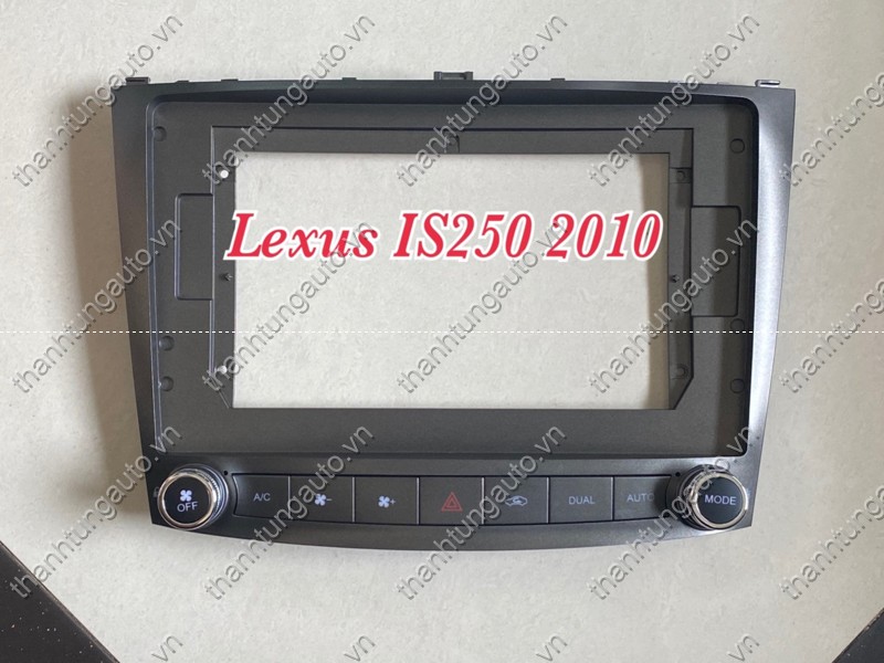 Mặt dưỡng lắp màn hình android cho Lexus is250 2010