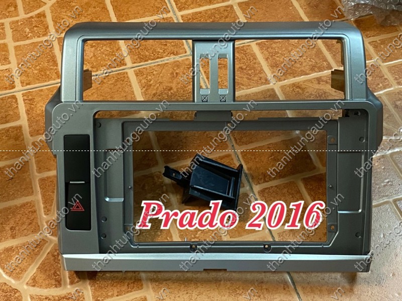 Mặt dưỡng lắp màn hình android cho Prado 2015-2017