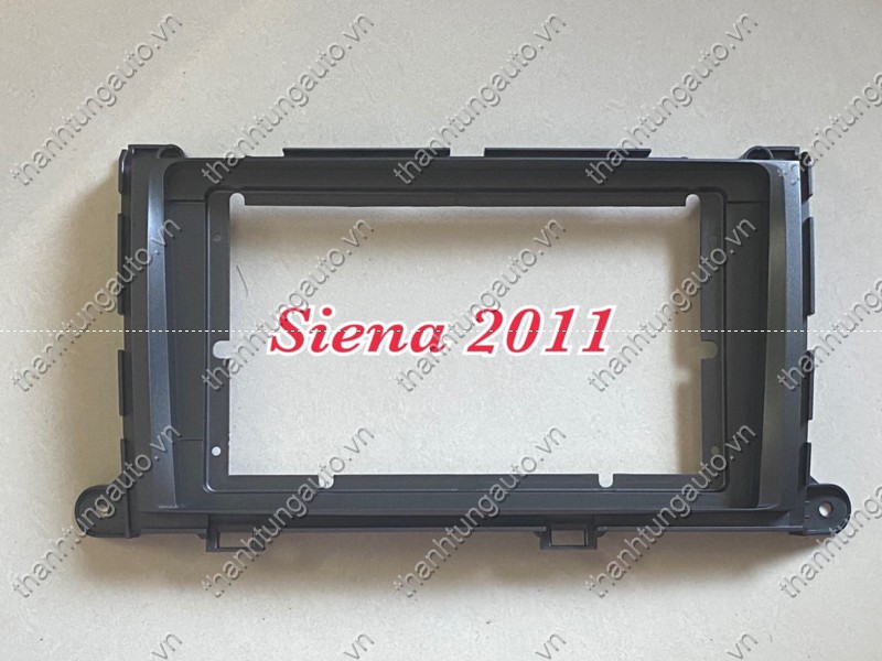 Mặt dưỡng lắp màn hình android cho xe Toyota Siena 2011