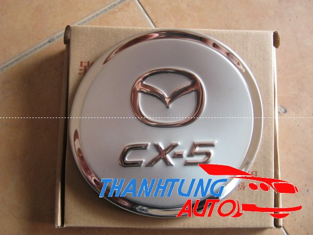 Ốp trang trí nắp bình xăng Mazda CX5