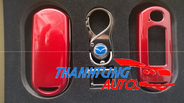 Bọc chìa khóa phun sơn thời trang cho xe Mazda 6 - 2015