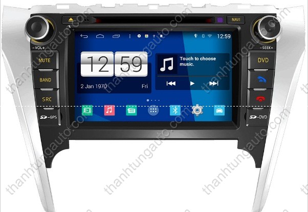 Màn hình DVD cho xe Camry 2012 - 2014 android S160