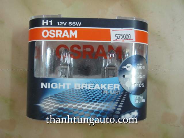 Đèn NIGHT BREAKER  OSRAM PLUS 90 H1