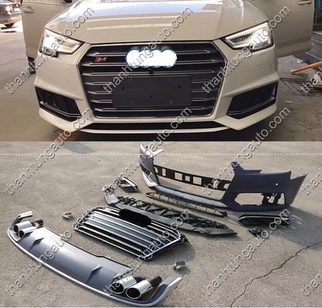 Bodykits cho xe Audi A4 2017-2018 mẫu S4
