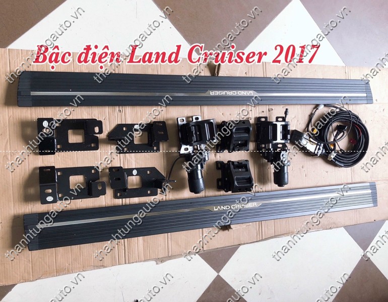 Bậc bươc chân lên xuống điện cho xe Landcruiser 2017-2021
