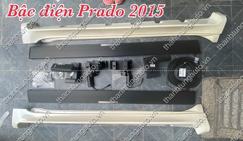 Bậc bước chân lên xuống điện cho xe Prado 2015-2018