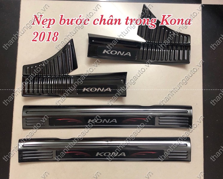 Nẹp bước chân trong cho xe hyundai Kona mẫu Titan