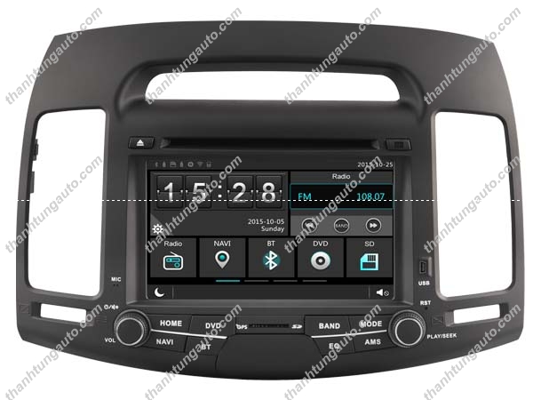 Màn hình DVD Sadosonic cho Avante 2009-2014 GPS 