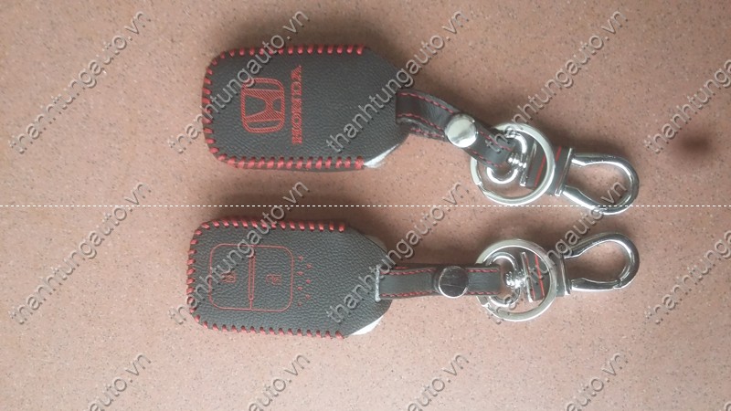 Bao da chìa khóa khâu tay cho xe CRV 2014-2018