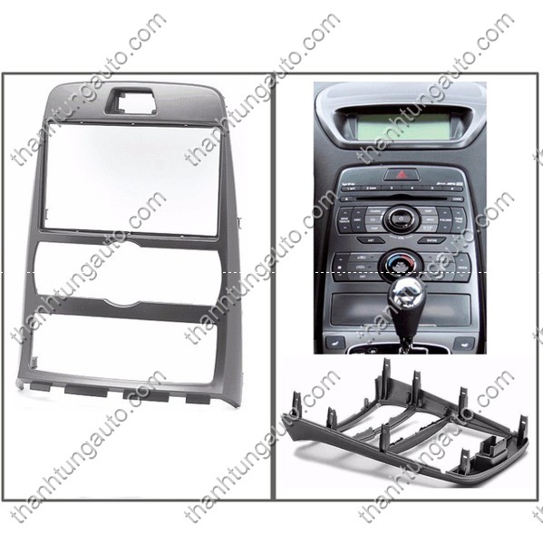 Mặt dưỡng lắp DVD 2 Din cho Genesis coupe 2009-2012