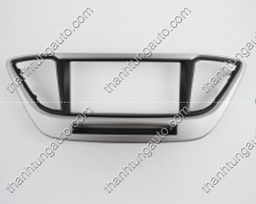 Mặt dưỡng lắp DVD 2 Din cho Accent 2018