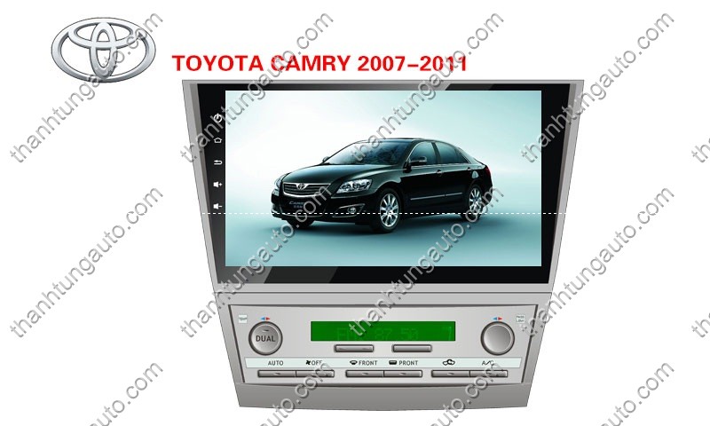 dvd liền màn hình cho camry, màn hình cho camry, dvd cho camry 