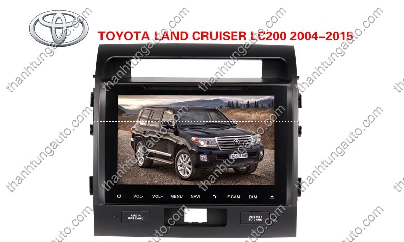 Màn hình DVD android cho Toyota landcruiser 2008-2013 