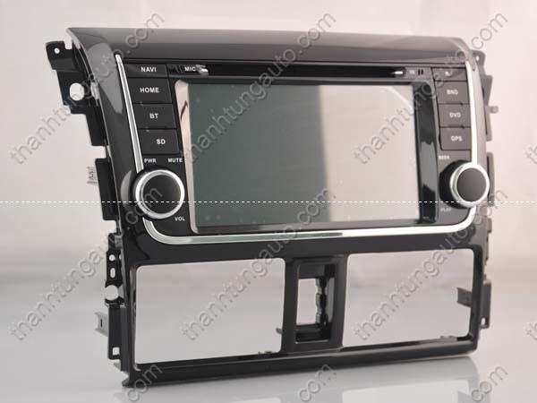dvd liền màn hình cho xe vios, màn hình cho vios, dvd cho vios