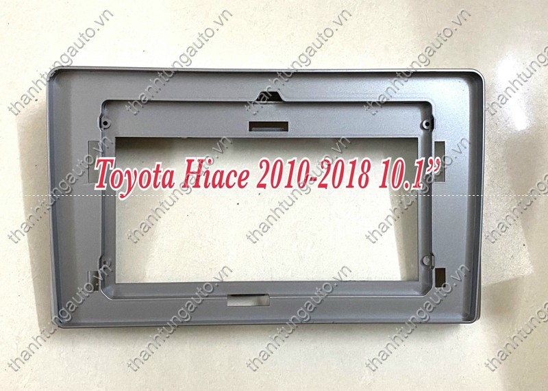 Mặt dưỡng lắp màn hình android cho xe Toyota Hiace 2010-2018
