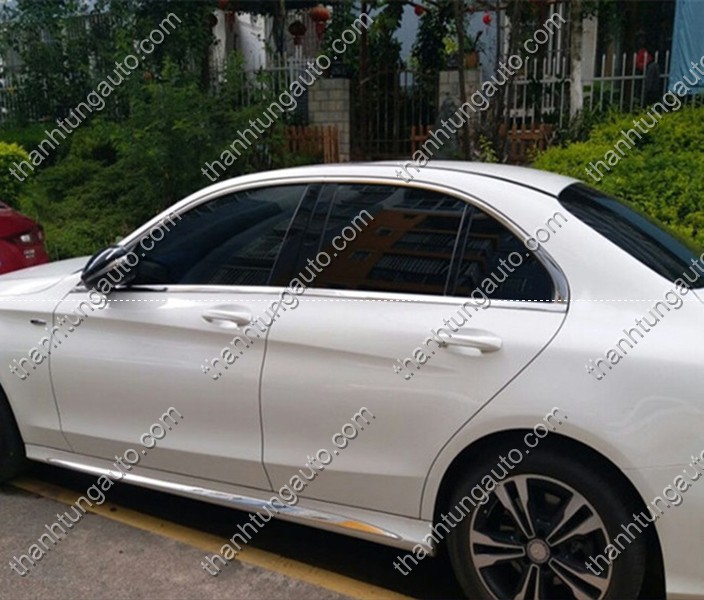 Nẹp viền khung kính cho Mercedes W205 C180-C200 2015-2018