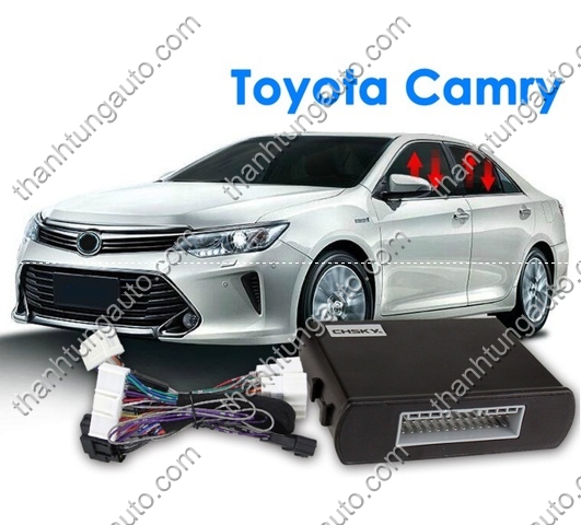 Bộ tự động lên xuống kính khi khóa cửa cho Toyota Camry 2015-2018