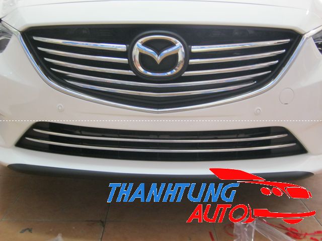 Ốp calang xi mạ nguyên bộ cho xe Mazda 6 - 2014 