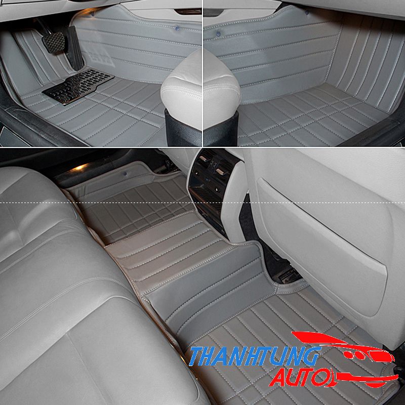 Thảm sàn cao cấp 4D cho xe Mazda 3 mầu Kem