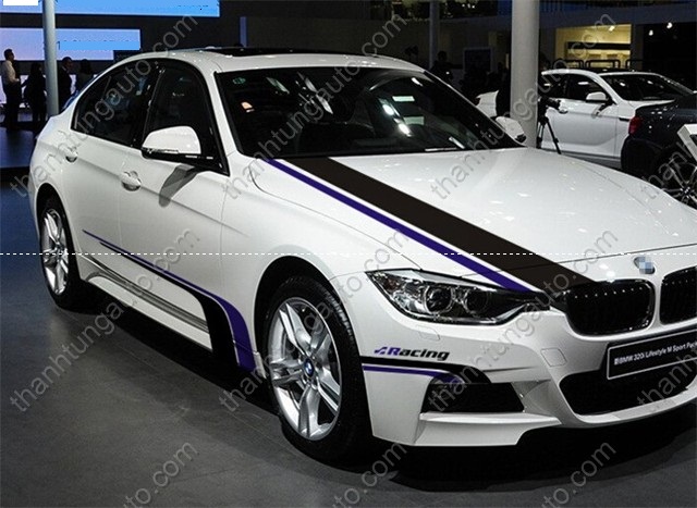 Tem độ dán cho xe BMW sedan mẫu 2