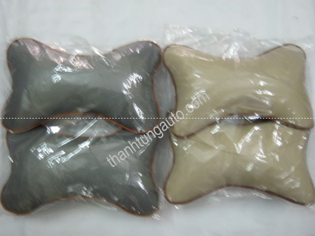 Gối tựa đầu da mẫu 3