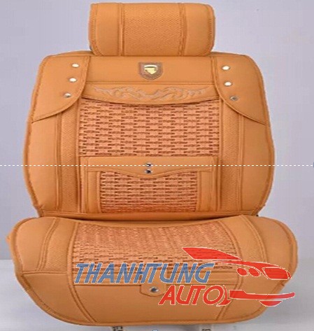 TỰA LƯNG DA 3D NGUYÊN BỘ CHO XE 4 CHỖ MẪU D161