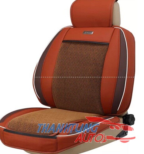 TỰA LƯNG DA 3D 2 MẶT NGUYÊN BỘ CHO XE 4 CHỖ MẪU D227