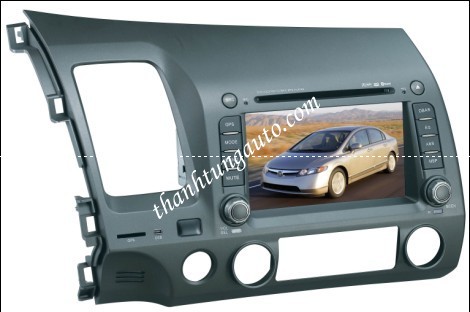 Màn hình DVD chtechi cho xe Honda Civic 2006 - 2011 GPS