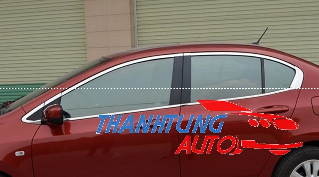 Nẹp chân kính, nẹp viền khung kính cho Honda city 2013