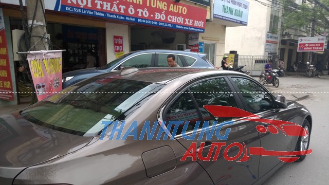 Nẹp chân kính, nẹp inox viền khung kính cho BMW 318, 320i (2012-2015)