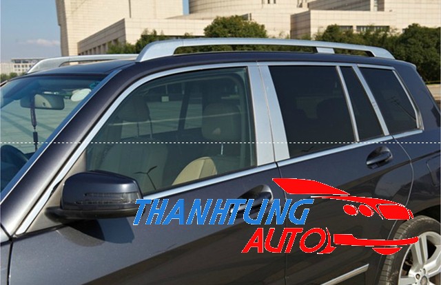 Nẹp inox viền khung kính cho Mercedes GLK 